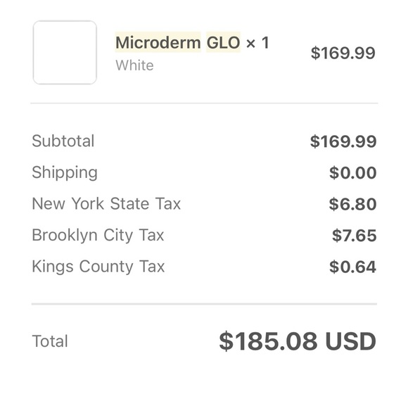 MicrodermGlo home microdermabrasion skincare device - Picture 6 of 7